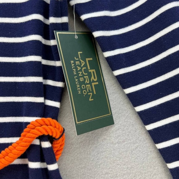 NWT LRL Lauren Jeans Co Women's Dress Striped - Picture 7 of 13